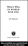 Who's Who in World War I
